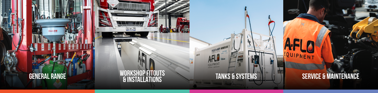 Diesel fuel storage and lubrication equipment